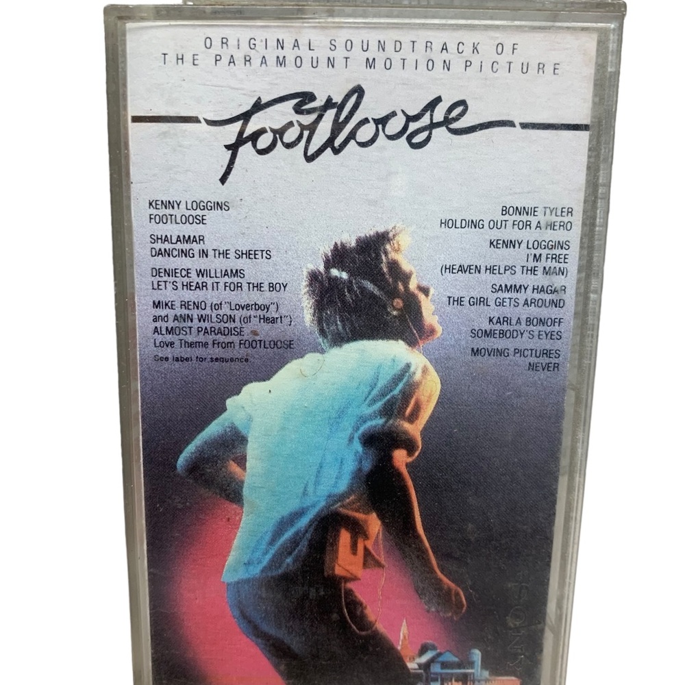Footloose Original Soundtrack Audio Cassette Tape 1984 Columbia